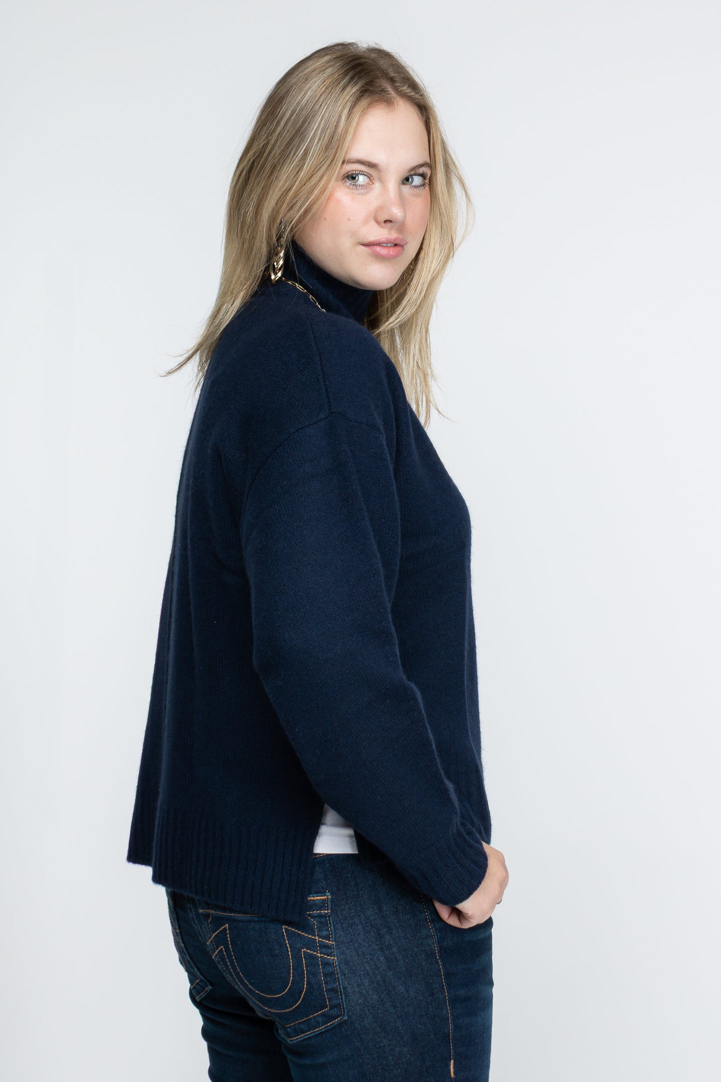 Bleu marine haut de gamme