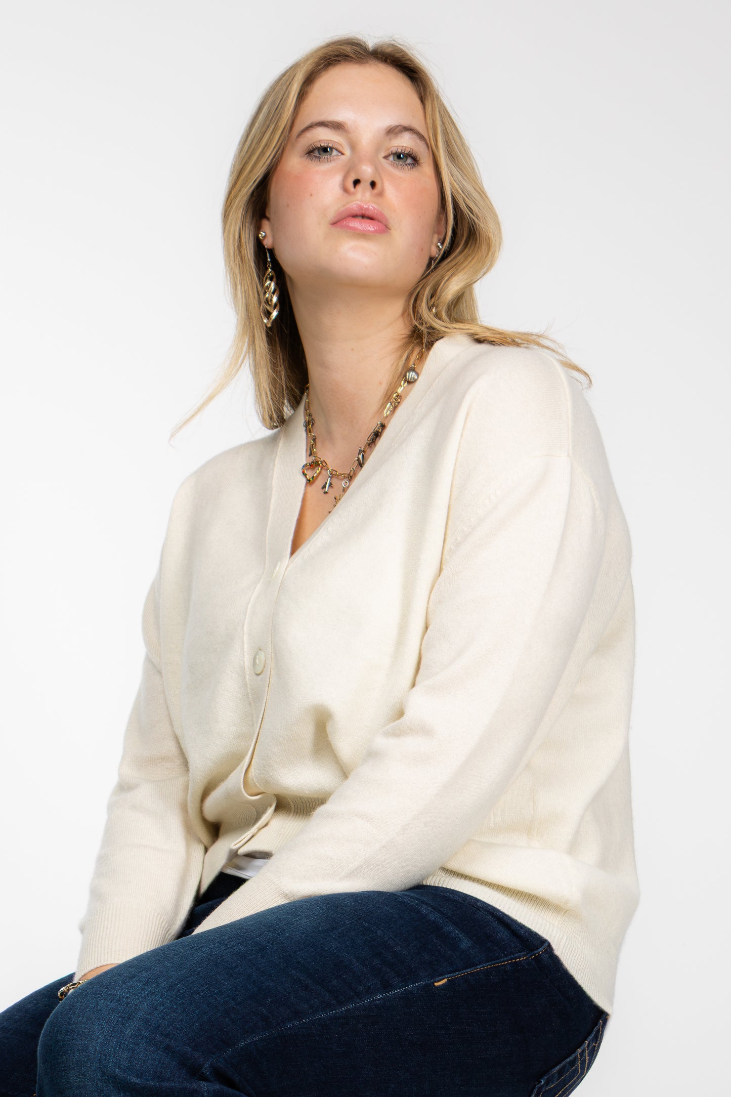 Lumé Cardigan Creme