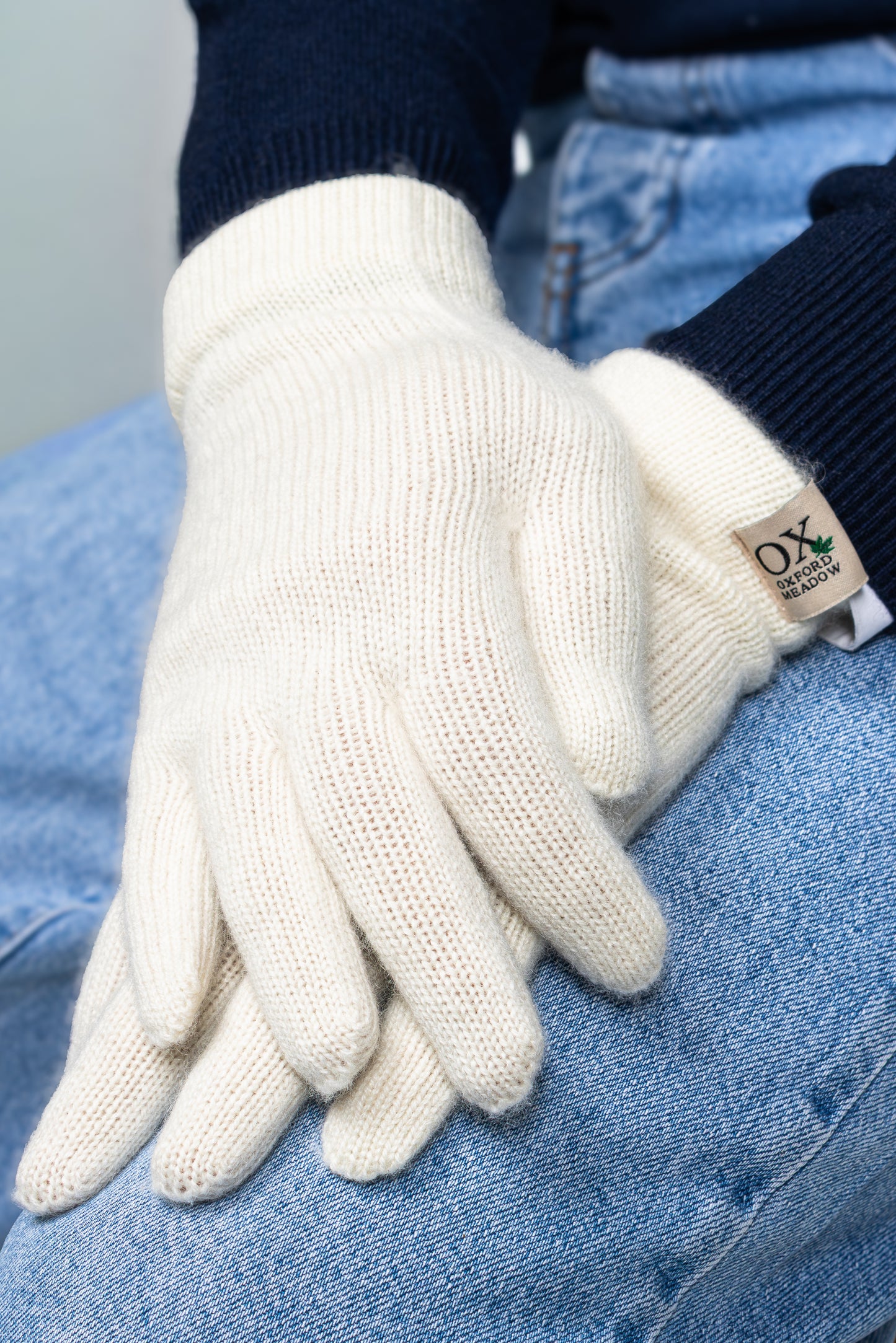 Ox Haven Handschuhe Creme Herren